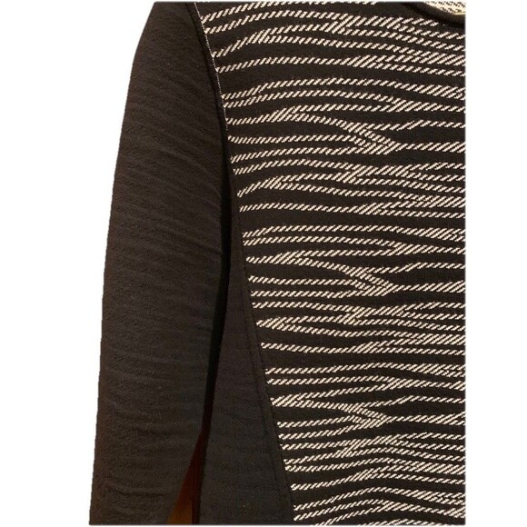 Hugo Boss Ponte Knit Sheath Dress Sz Medium Black Designer Luxury Business Italy - Picture 4 of 11